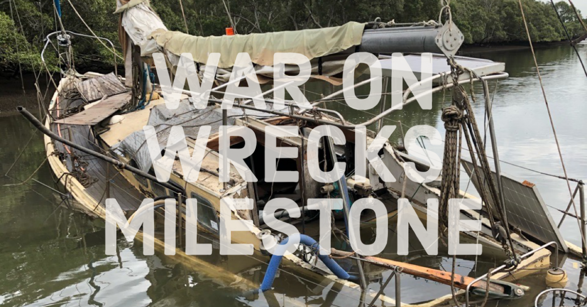 War on Wrecks Milestone
