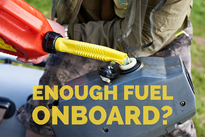 Going Boating? Have you enough fuel?